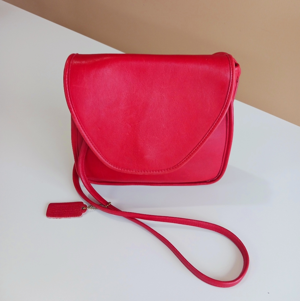 Vintage Coach Lindsay Crossbody Bag